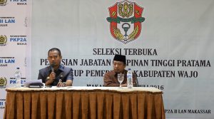 pembukaan ujian seleksi JPT